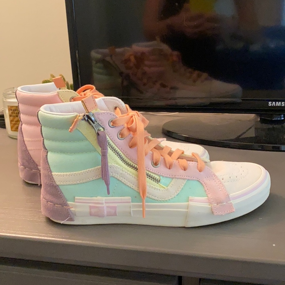 Vans Pastel Sk8-Hi (Multi/True White)